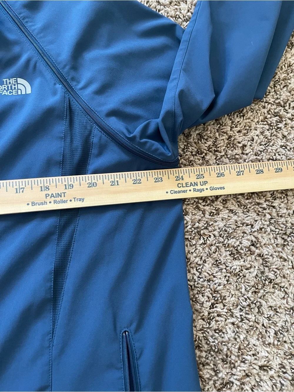 The North Face Flight Series Blue Full Zip Removable Sleeves Jacket‎ Vest Men XL